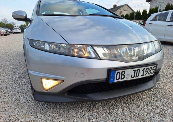 Honda Civic cena 19999 przebieg: 213589, rok produkcji 2008 z Bieżuń małe 497